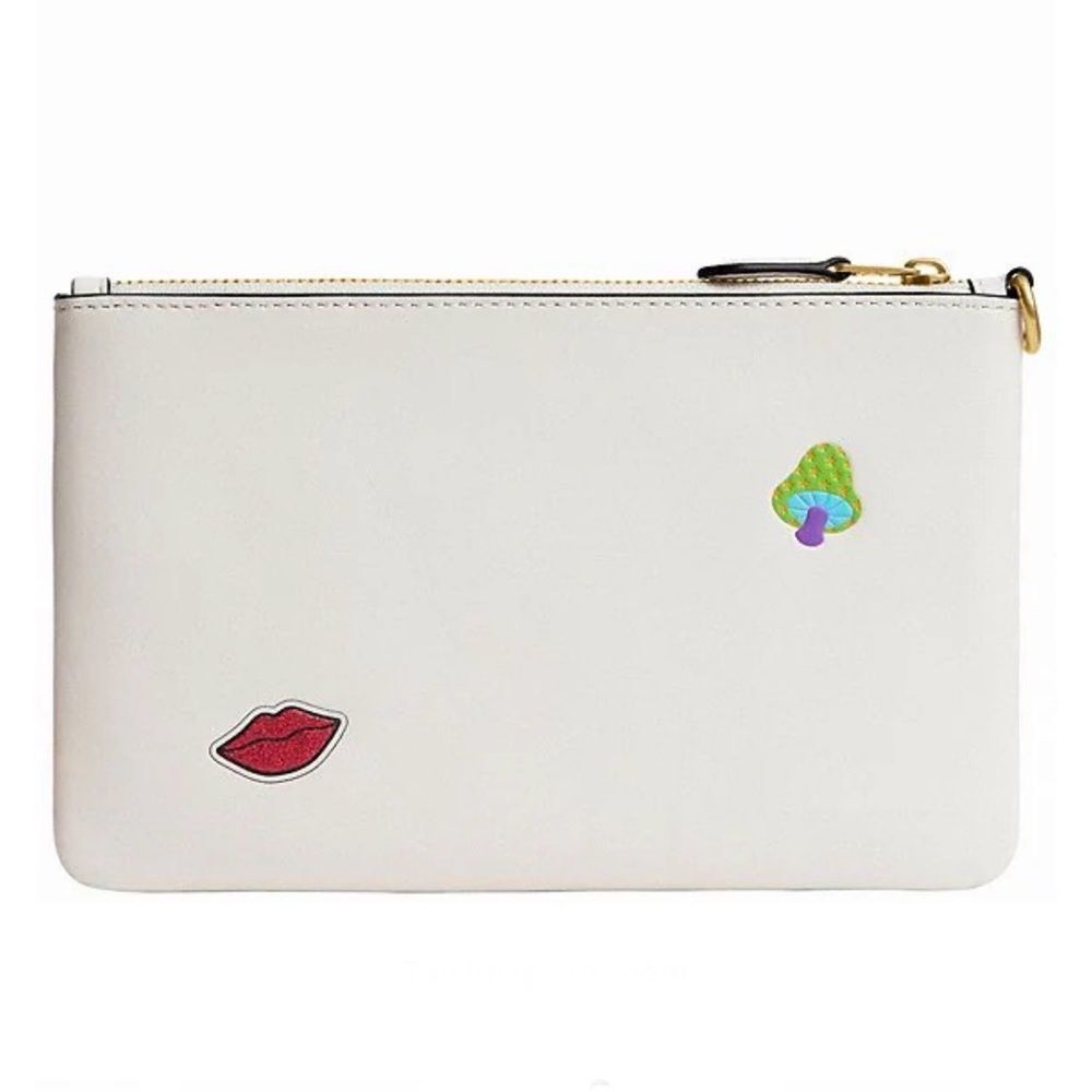 Coach Retail Sticker Print Essential Small Wristlet Wallet Bag Purse - Picture 8 of 8
